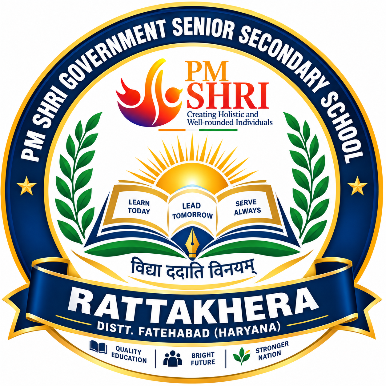 PM SHRI GSSS Ratta Khera logo