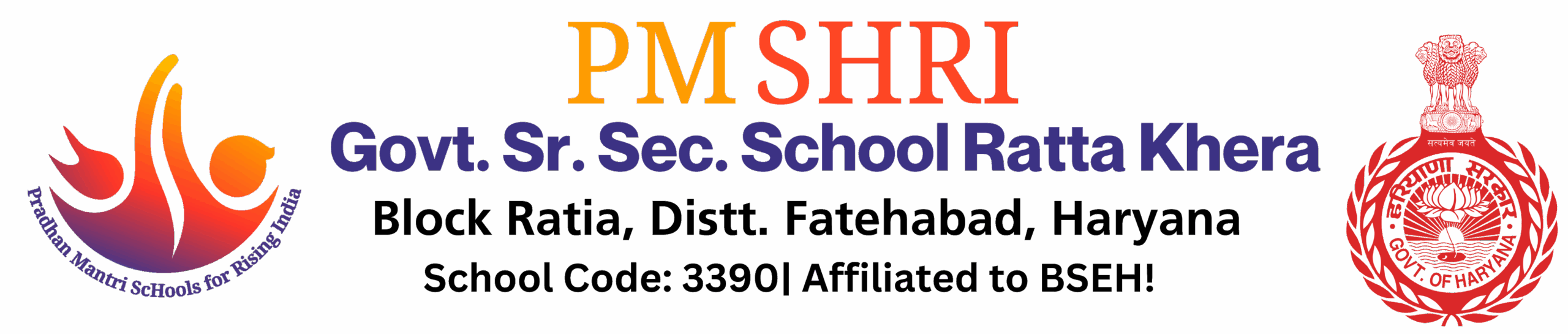 PM SHRI Govt. Sr. Sec. School, Ratta Khera (Fatehabad)